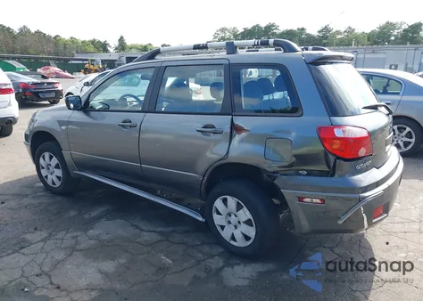 2005 Mitsubishi Outlander Ls from USA, damaged, VIN JA4LZ31F45U039336